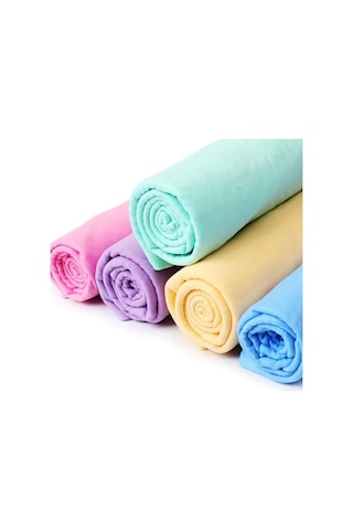 2 Adet Ultra Emici Oto Kurulama Bezi Mikrofiber Temizlik Bezi Araç, Cam, Mutfak Çok Amaçlı Bez Çok Renkli
