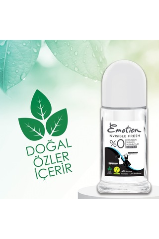 Emotion Invisible Fresh Kadın Roll On 3 x 50 ML