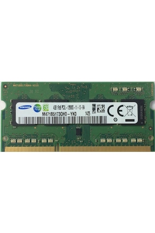 Samsung M471B5173QH0-YK0 PC3L 12800 4 GB DDR3 1600 MHz CL11 Notebook Ram