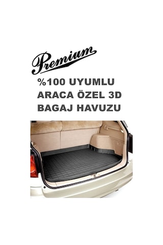 Volvo S60 2018+ Araca Özel Kauçuk Bagaj Havuzu