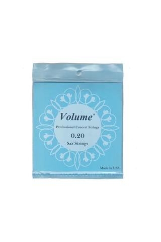 Volume 0.20 Profesyonel Kısa Sap Bağlama Teli Topuzlu Volume 0.20 Profesyonel Kısa Sap Bağlama Teli Topuzlu