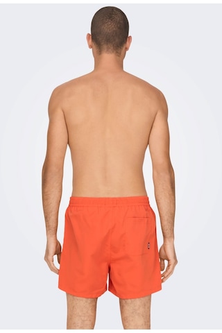 Only & Sons Erkek Onsted Deniz Şortu 22021832 Oranj