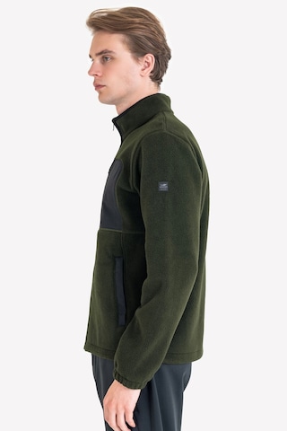 Lescon Askeri Erkek Polar Fermuarlı Sweatshirt 23k-1068 Çok Renkli