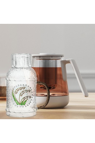 Homyl Cam Bardak Dekor Su-ısıtıcısı-vadideki-zambak Vadideki Zambak