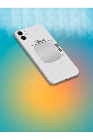 Sbm Place Manyetik Askı İçin Metal Plakalar 2 Adet 175404498 Gri