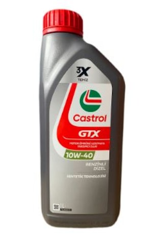 Castrol GTX 10W-40 Sentetik Motor Yağı 1 L