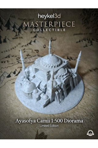 Ayasofya Camii 1:500 Diorama Biblo Mermer