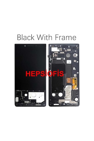 Blackberry Key2 Lcd Ekran Kasalı Ürün Kırmızı Siyah