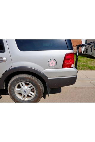 Çiçek Araba Sticker