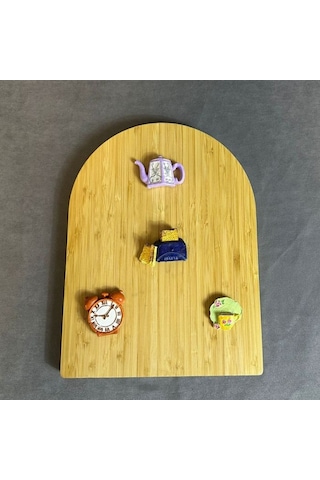 Uretti - Pınar 2572 8717 El Yapımı 4'lü Tematik Minyatür Eşyalar Magnet