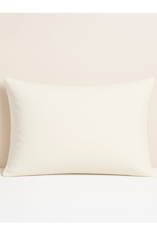 Purecomfort %100 Doğal Pamuk 2'li Yastık Kılıfı Seti Toz Pembe Ekru