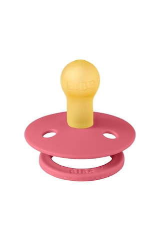 Bibs Studio Colour Block Kauçuk Emzik / Baby Pink & Coral 0-6 Ay Karışık Çok Renkli