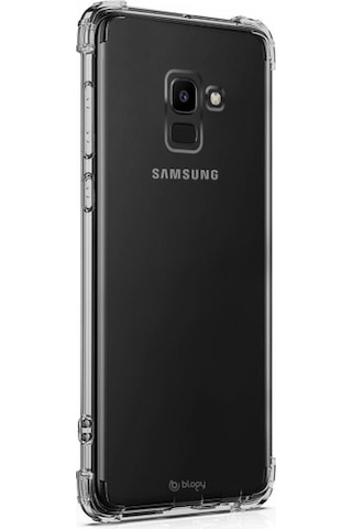 Blogy Galaxy J6 İle Uyumlu Crystal Fit Kılıf Crystal Clear