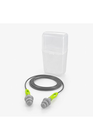 İpli Kulak Tıkacı 7-12 Mm 29 Db Gürültü Azaltıcı Sl1409c Ses Önleyici Pratik Gri Yeşil İpli Kulaklık