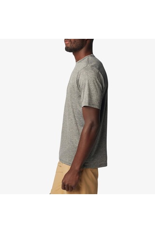 Columbia Ao1419 Hike Crew Erkek Kısa Kollu T-shirt 1990391011 Gri