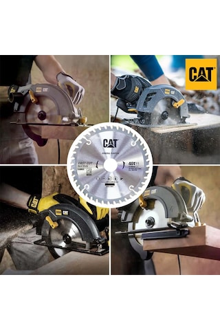 Cat Da08002 184x30mm Ahşap Kesme Elmas, Daire Testere Bıçağı 40 Diş