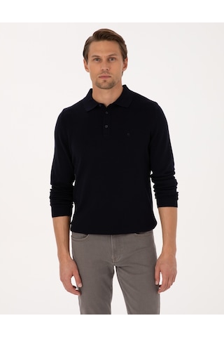 Pierre Cardin Erkek Lacivert Kazak /triko 50315405-vr033 Lacivert