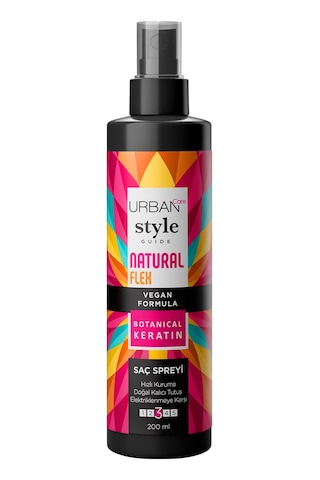 Urban Care Style Guide Natural Flex Gazsız Saç Spreyi 200 ML