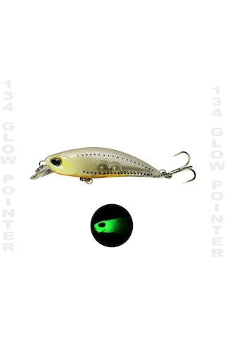 Fujin Ziggy 50Mm Lrf Maket Balık 134 Pointer Glow