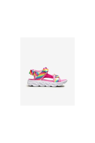 Skechers Hypno - Flash  -  Rainbow Lights Büyük Kız Çocuk Çok Renkli Işıklı Sandalet 20218L Mlt Çok Renkli