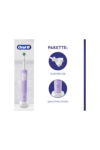 Oral-B Vitality Pro Şarjlı Elektrikli Diş Fırçası Beyaz Koruma ve Temizlik