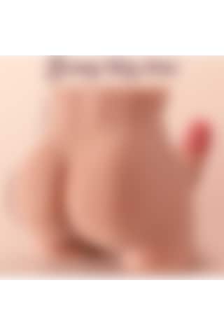 Erotixshop 21 CM Dildo Yarım Vücut Anal Girişli Mastörbatör Manken