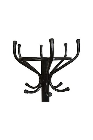 Güvençbilişim Ayaklı Metal Portmanto Askılık Siyah 180 Cm Siyah