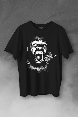 Zeroh Tinnitus Music Albüm Baskılı Tişört Unisex T-shirt 001