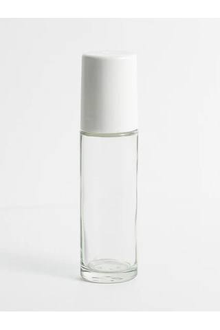 50 Ml Boş Silindir Cam Roll-on Şişesi 70 Adet Şeffaf