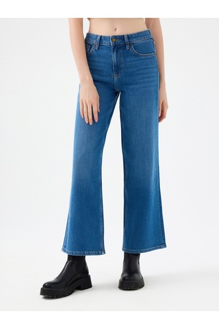 Bella Regular Fit Kadın Pantolon Denim