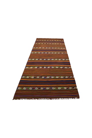 Kilim Antik El Dokuma Yün Anadolu Yörük Kilimi 0134 - Yeni - Çok Renkli