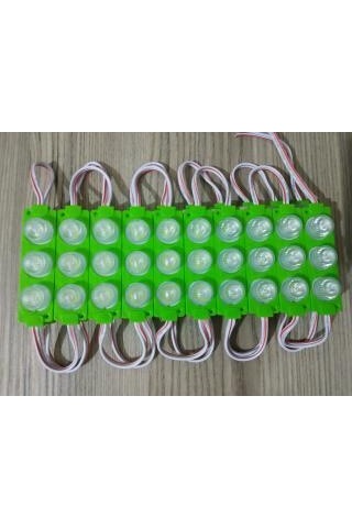 12v 3w Yeşil Modül Led 20 Adet