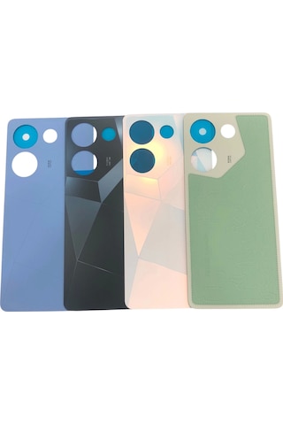 Tecno Camon 20 Ck6n Arka Kapak Pil Kapağı 4 Renk Beyaz