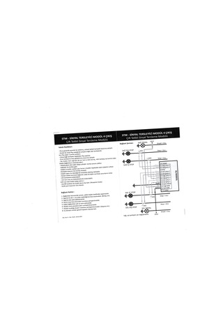 Stm 4 Çıkış Vag Led Sinyal Tersleyici Modül Megane 4 Uyumlu