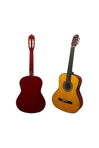 Fourtune Luca C-180OR Turuncu Klasik Gitar Seti 4/4 Sap Ayarlı