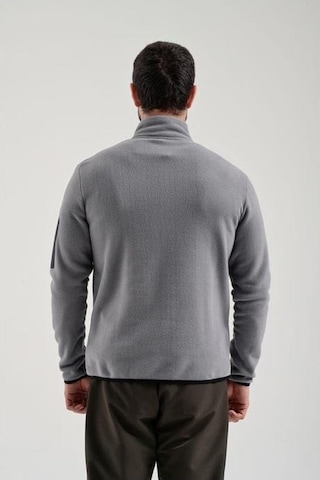 Exuma Erkek Yarım Fermuarlı Polar 2312002 Grey 2312002-057 Gri
