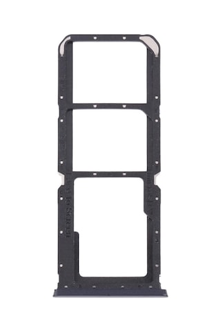 Oppo A55 2021 Uyumlu Sim Tepsisi Siyah Siyah Sim Yuvası.