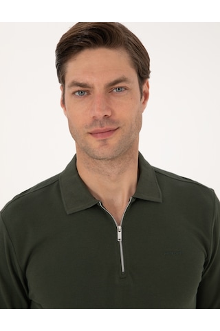 Pierre Cardin Erkek Koyu Yeşil Sweatshirt 50314046-vr079 Koyu Yeşil