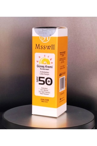 Misswell Güneş Kremi SPF50+ 50 ML