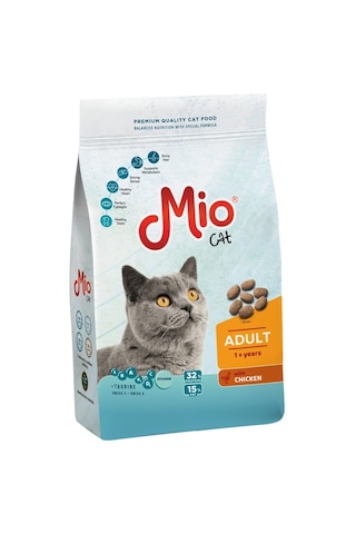 Mio Tavuklu Yetişkin Kedi Maması 1 KG