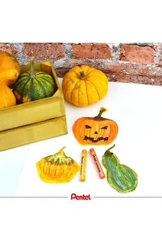 25 Renk, , Phn-25, 25 Renk İle Çizim İçin Yağlı Pastel Tebeşir