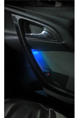 Opel Astra J Rgb Iç Kapı Led Ambiyans Aydınlatma 128 Renk App Kontrolü Uygulama İle Kontrol Edilebilir