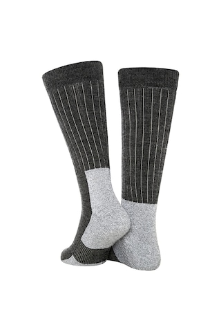 Thermoform Extreme Unisex Çorap 3'lü Paket Antrasit Renkli