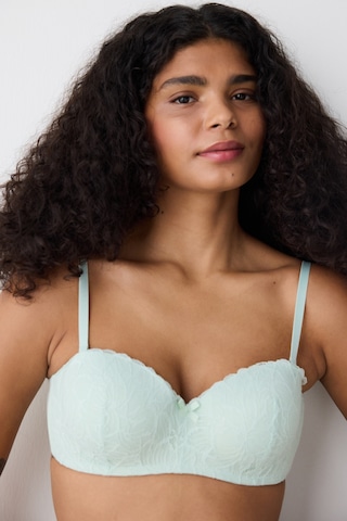 Penti Lotus Lace Dantel Mint Yeşili Straplez Sütyen