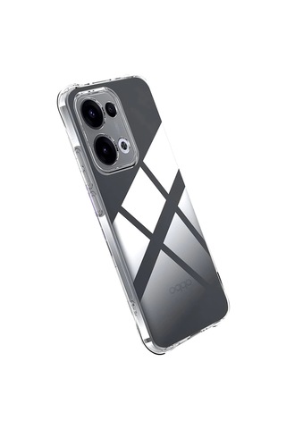 Oppo A6 Pro 4g Lüx Şeffaf Silikon - Şeffaf
