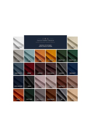 Fabric Design Kadife Dokulu Modern Açık Gri Runner, 40 X 140 Cm Diğer