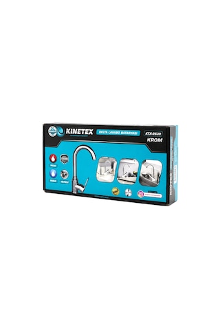 Krom Delta Lavabo Bataryası Aç Kapa Ktx-2639 50001 Açık Gri