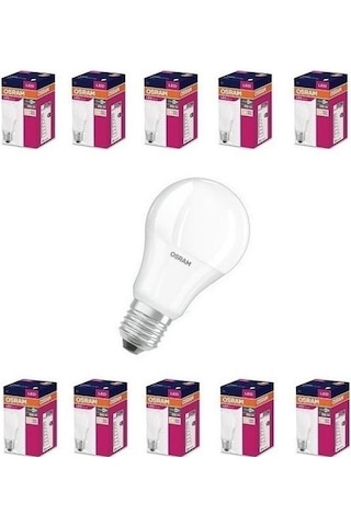 Osram 8.5 Watt Led Ampul 6500K Beyaz E27-10 Adet