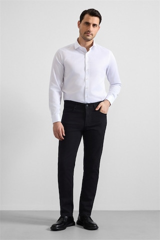 Süvari Siyah Slim Düz Casual Pantolon Pn2020500647-s09 Siyah