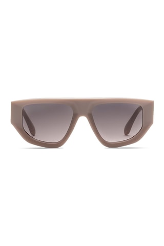 Leziff Berry Unisex Güneş Gözlüğü Ekru